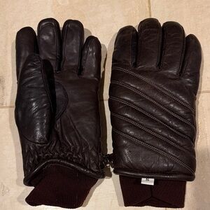 Leather Snow Sport Gloves
